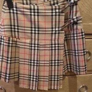 Burberry Zoe Vintage Check Wool Kilt